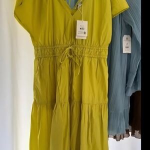 NEW Women's Yellow Dress
